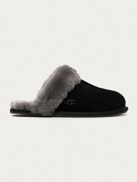 UGG - Kapcie zamszowe Scuffette II 1106872-BCGR - zdjęcie produktu nr 2