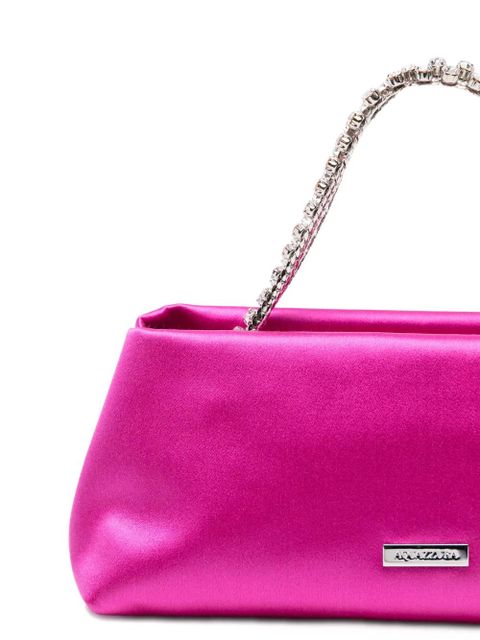 Aquazzura mini Temptation crystal-embellished tote bag - Pink