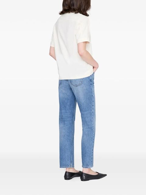 ANINE BING Jaylin graphic-print T-shirt - Neutrals