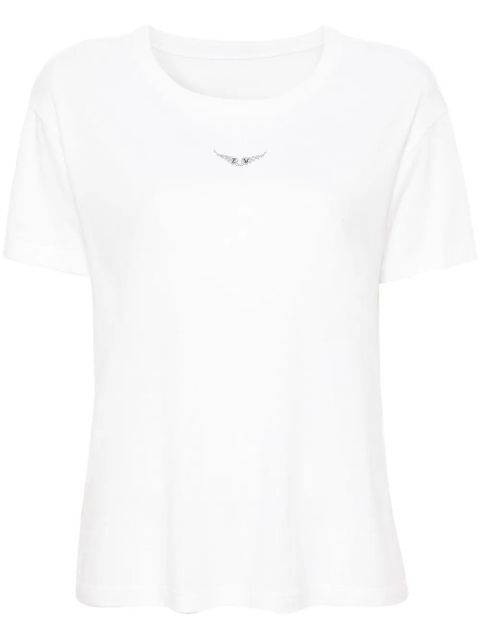 Zadig&Voltaire Marta wings-appliqué T-shirt - White - zdjęcie produktu nr 1