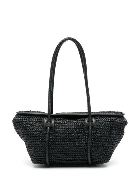 Hereu Forna Raffia tote bag - Black - zdjęcie produktu nr 1