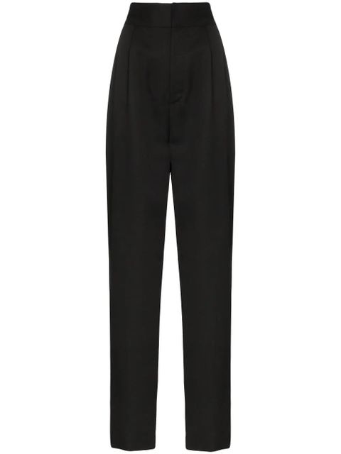 AMBUSH high-waist straight leg trousers - Black - zdjęcie produktu nr 1