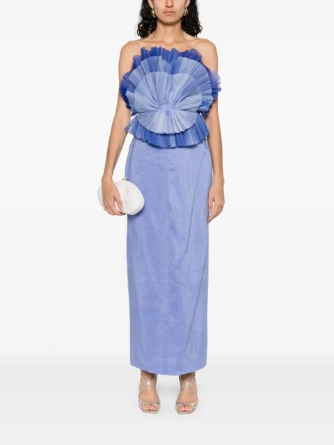 Aje Kira midi dress - Blue - zdjęcie produktu nr 2