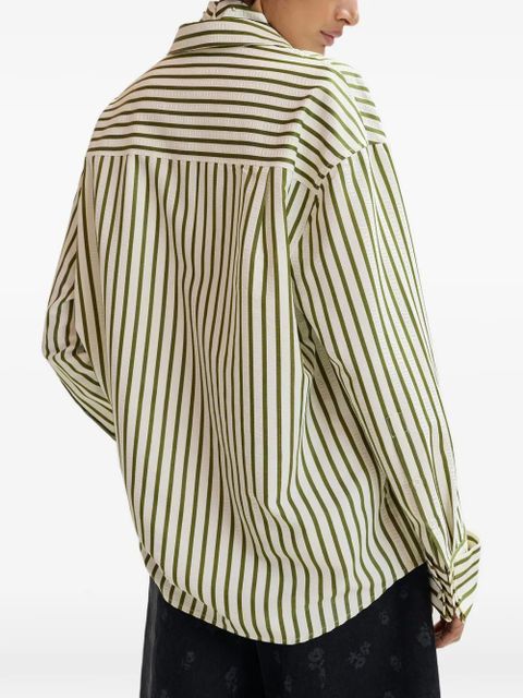 Essentiel Antwerp Janna striped shirt - White