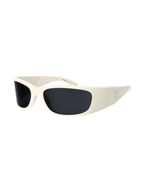 Prada Eyewear shield sunglasses - White - zdjęcie produktu nr 2