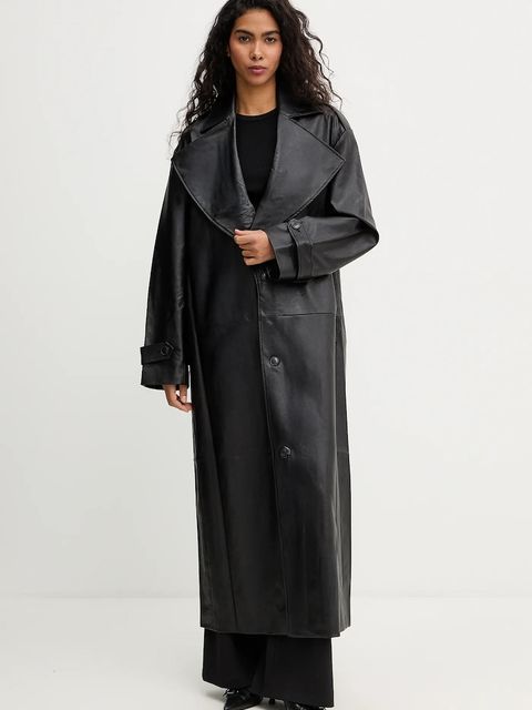 Bardot płaszcz kolor czarny 60222JB - zdjęcie produktu nr 1