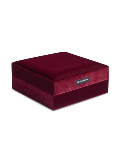 Dolce & Gabbana 18K yellow gold Sicily sapphire pendant