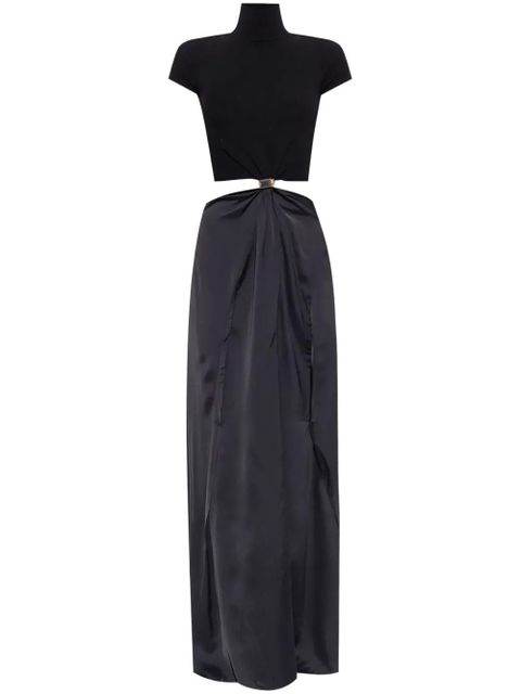 Sportmax cut-out maxi dress - Black - zdjęcie produktu nr 1