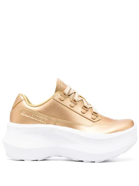 Comme Des Garçons x Salomon platform sneakers - Gold - zdjęcie produktu nr 1