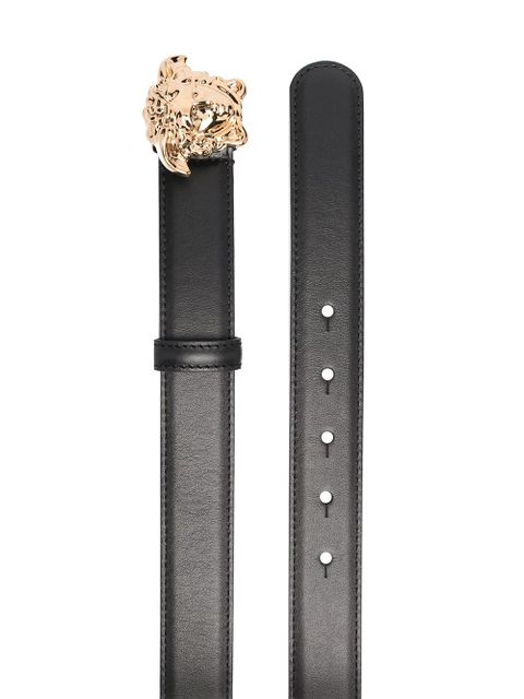 Versace La Medusa leather belt - Black - zdjęcie produktu nr 2