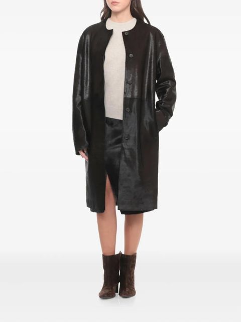 LouLou de Saison Miller buttoned coat - Black