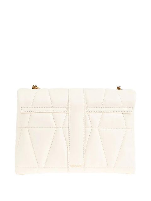 Versace chain leather tote bag - Neutrals