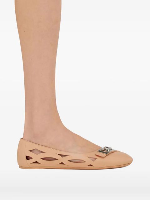 Ferragamo leather ballerina shoes - Pink - zdjęcie produktu nr 2