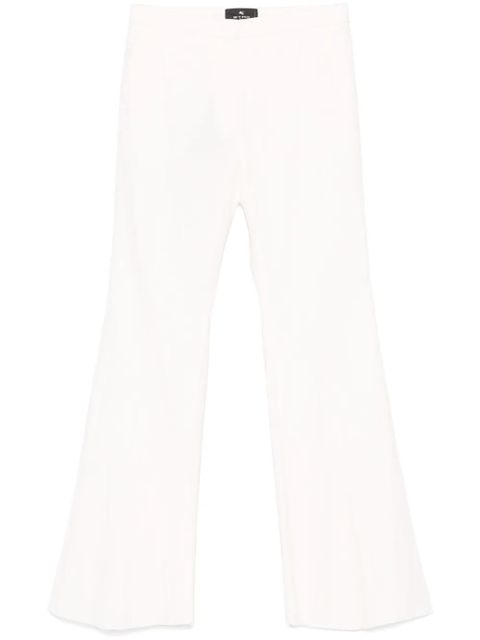 ETRO paisley-jacquard trousers - Neutrals