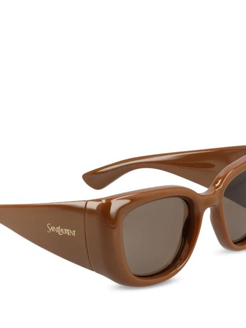 Saint Laurent butterfly sunglasses - Brown