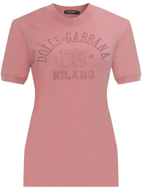 Dolce & Gabbana cotton t-shirt - Pink - zdjęcie produktu nr 1
