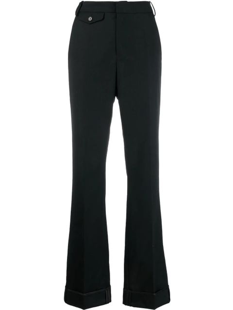 Zadig&Voltaire Poetia turn-up hem gabardine trousers - Black - zdjęcie produktu nr 1