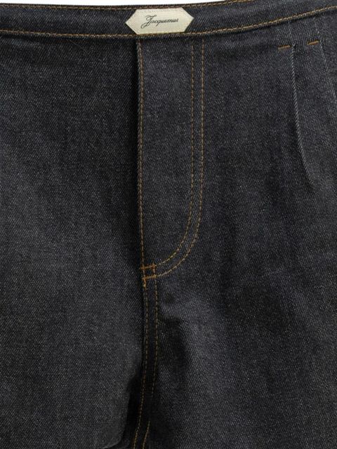 Jacquemus Amelo de-Nîmes logo-embroidered shorts - Blue