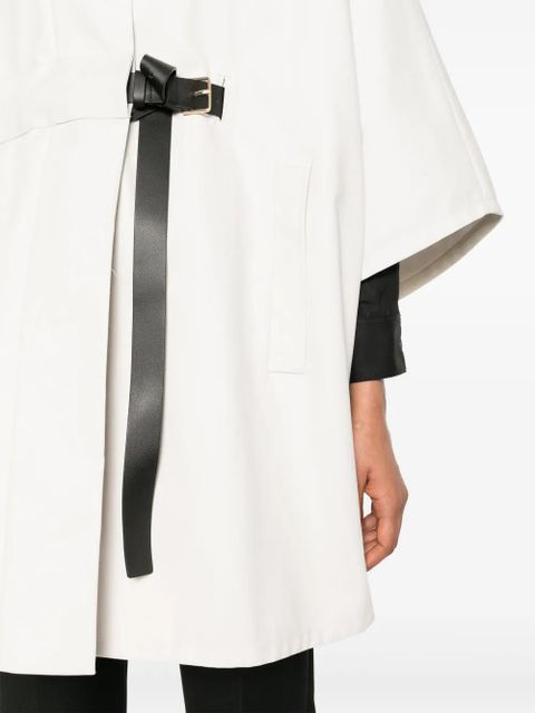 Max Mara trench coat midi cape - Neutrals