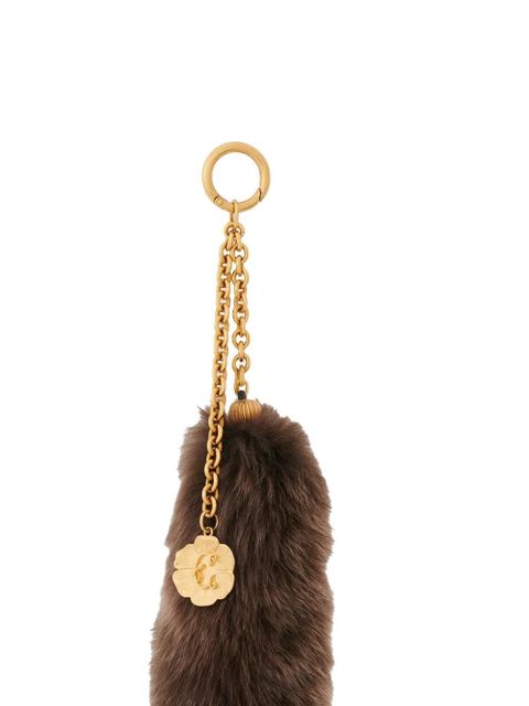 Chloé tail-charm keyring - Brown