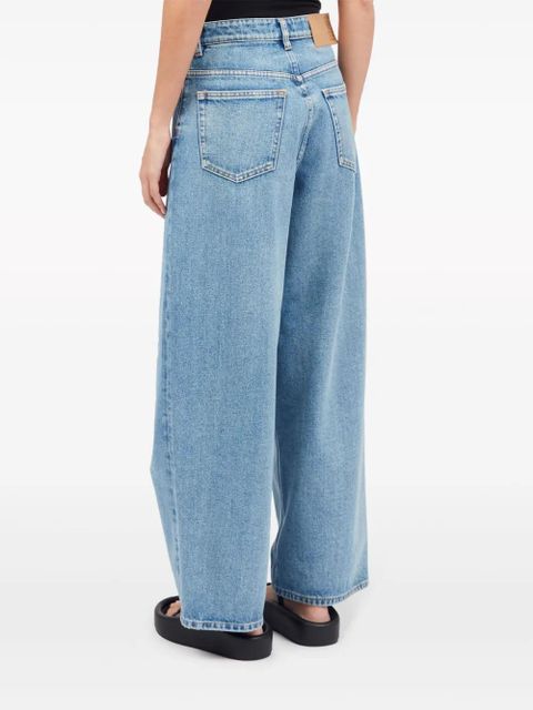 MM6 Maison Margiela straight-leg cotton jeans - Blue