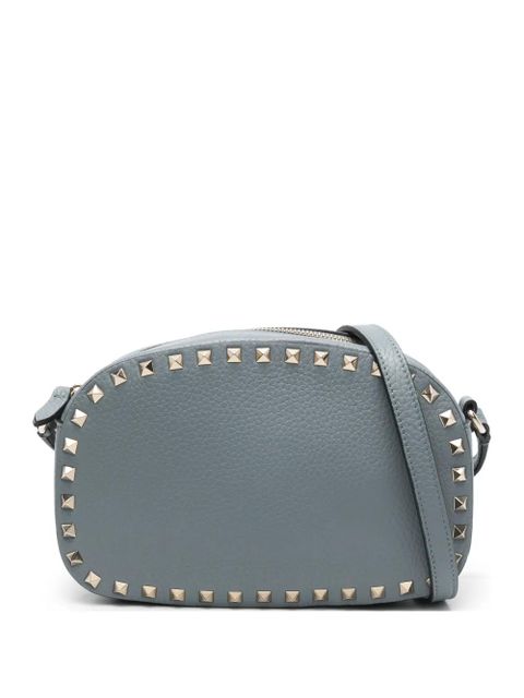 Valentino Garavani Rockstud-embellished cross body bag - Blue - zdjęcie produktu nr 1