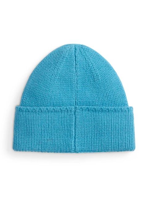 Polo Ralph Lauren czapka wełniana WOOL PONY kolor niebieski 455954355009 - zdjęcie produktu nr 2