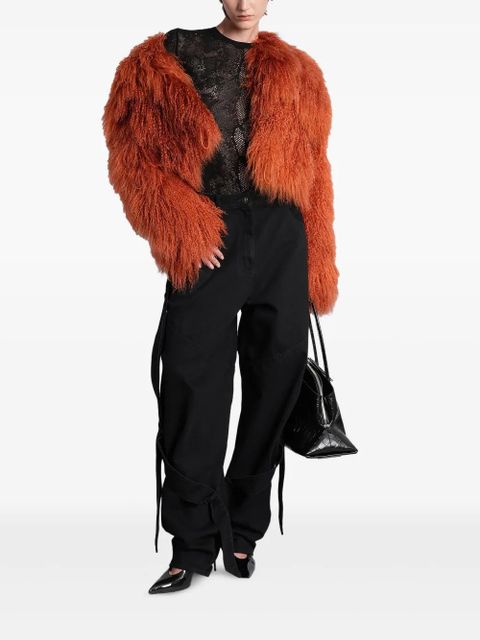 The Attico openwork blouse - Black - zdjęcie produktu nr 2