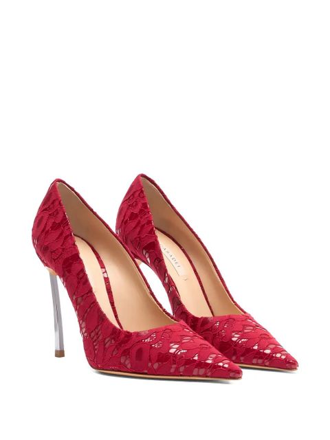 Casadei 100mm Liberty pumps - Red
