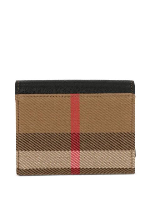 Burberry check-pattern leather wallet - Neutrals - zdjęcie produktu nr 2