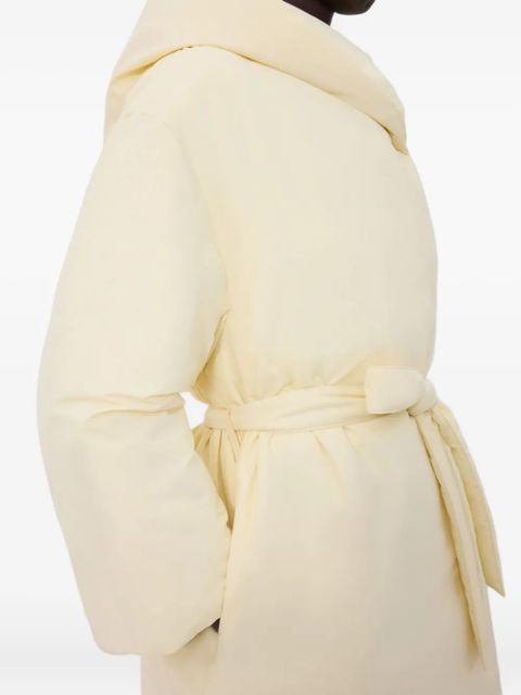 LouLou de Saison DORIS LDS hooded belted coat - Neutrals