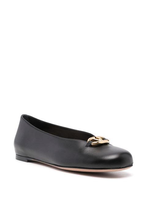 Valentino Garavani VLogo-signature ballet flats - Black