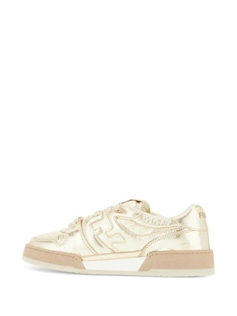 FENDI Match sneakers - Gold