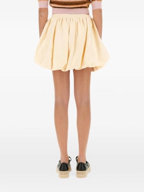 Marni mini balloon skirt - Yellow