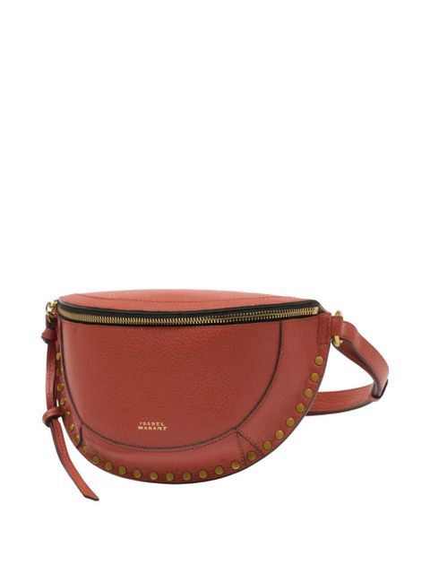 ISABEL MARANT Skano studded-detail shoulder bag - Orange - zdjęcie produktu nr 2