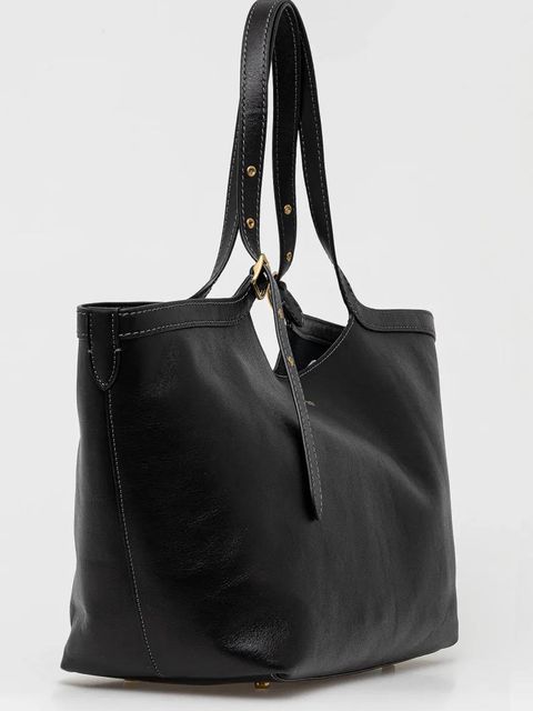 Coach torebka skórzana kolor czarny CAM00