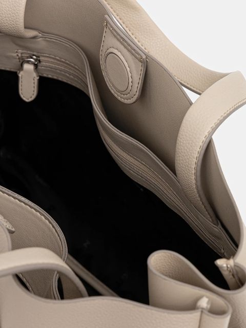 Dkny torebka kolor beżowy R52DAK43