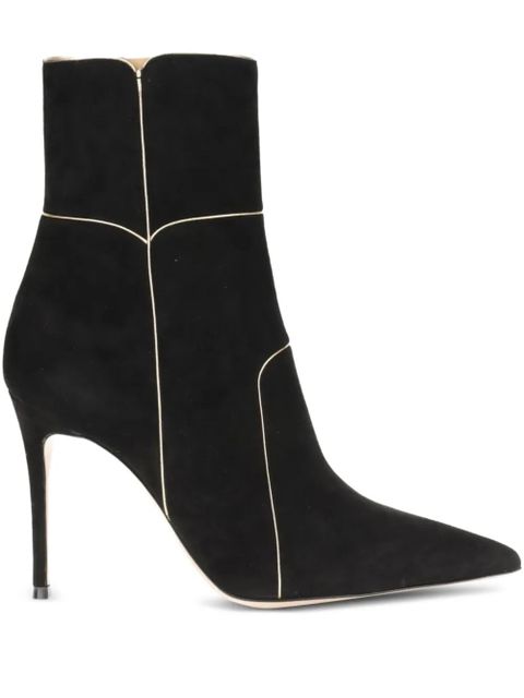 Gianvito Rossi 95mm pointed-toe stiletto boots - Black - zdjęcie produktu nr 1
