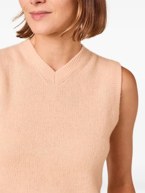 DÔEN V-neck vest - Neutrals - zdjęcie produktu nr 2
