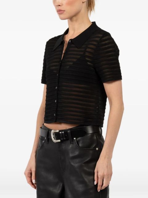 Simkhai short-sleeve cardigan - Black