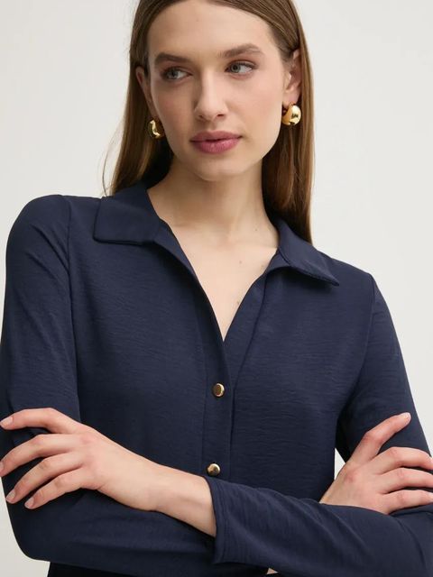 Morgan sukienka RBREST kolor granatowy mini rozkloszowana RBREST