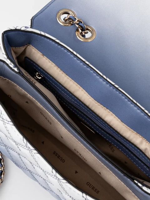 Guess torebka GIULLY kolor niebieski HWOQ87 48200