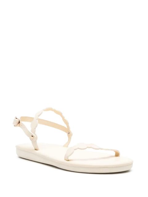 Ancient Greek Sandals Orion flat leather sandals - White - zdjęcie produktu nr 2