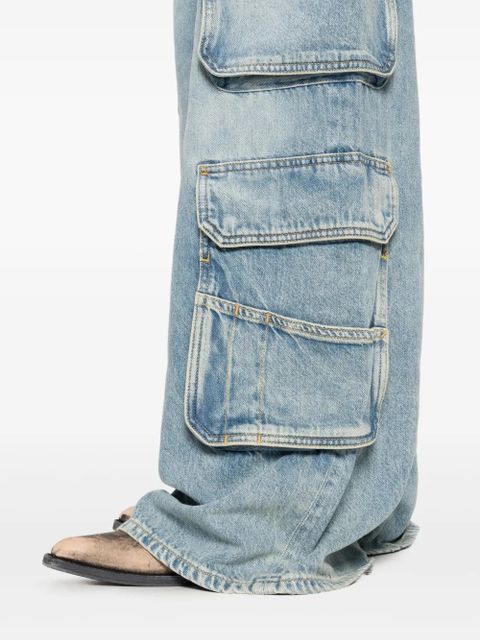 Diesel multi-pocket cargo jeans - Blue