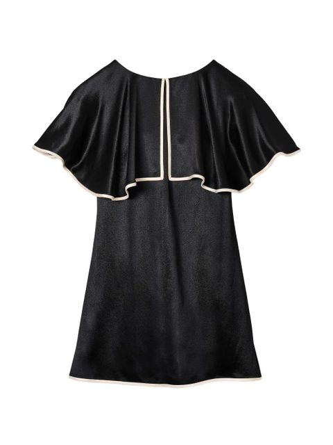 Marc Jacobs cape mini dress - Black - zdjęcie produktu nr 2