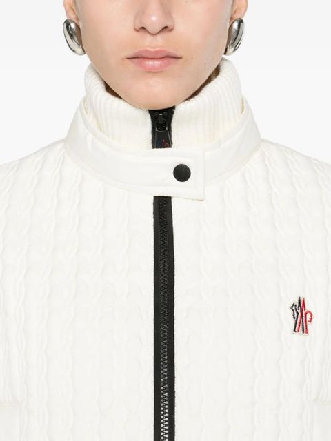 Moncler Grenoble panelled jacket - White