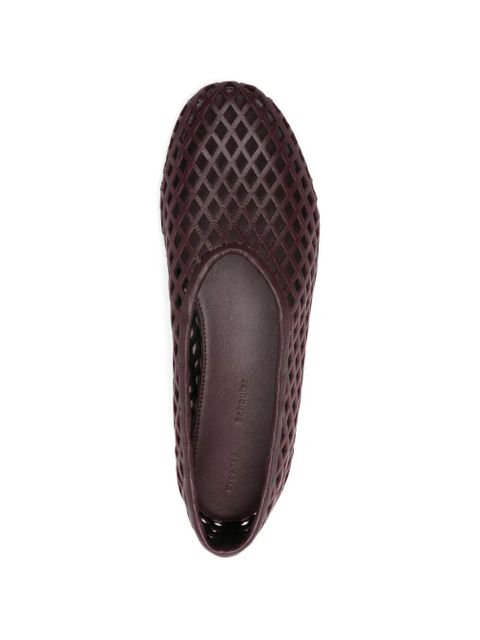 Proenza Schouler perforated ballerina - Purple