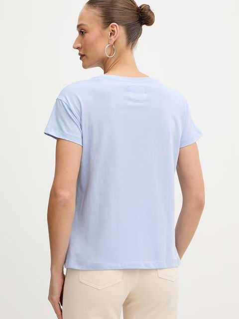 Armani Exchange t-shirt bawełniany - zdjęcie produktu nr 2