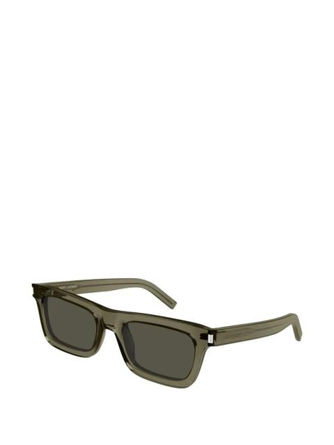Saint Laurent Eyewear Betty square-frame sunglasses - Brown - zdjęcie produktu nr 2