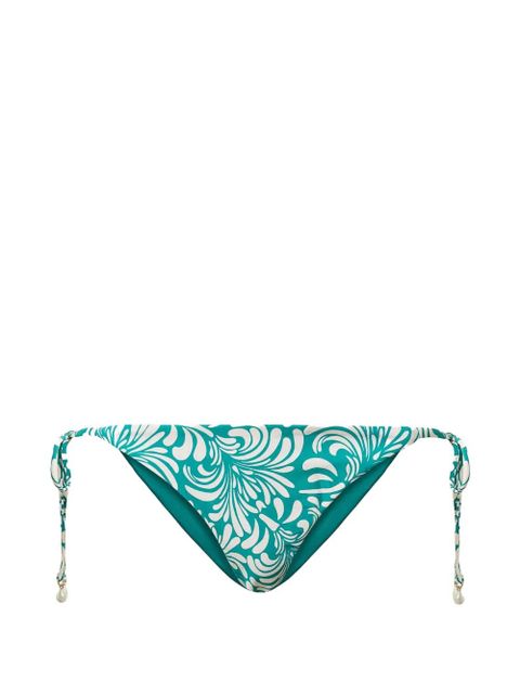 TWINSET botanical-print bikini bottom - Green - zdjęcie produktu nr 1